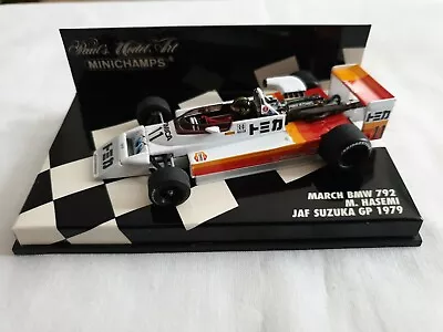 Minichamps 1/43 March BMW 792 M. Hasemi JAF Suzuka GP 1979 - Mint BNIB • £64.99