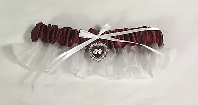 New Mississippi State University Bulldogs Elastic Lace Bridal Wedding Garter • $19.99