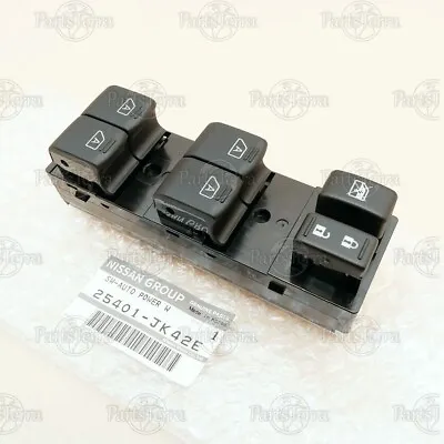 New OEM Genuine Nissan Power Door Window Switch Sedan Infiniti G35 25401JK42E • $109.83