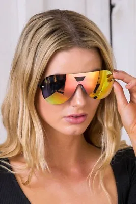 $59.95 • Buy Quay Australia Women Sunglasses Showtime Black/ Pink Qu-000135  