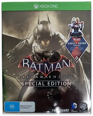 Batman Arkham Knight Special Edition Microsoft Xbox One • $44.90