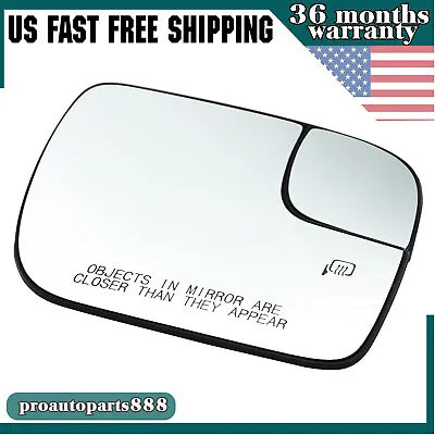 New Passenger Side Heated Convex Spotter Mirror Glass For Ford Explorer 2011-19 • $18.65