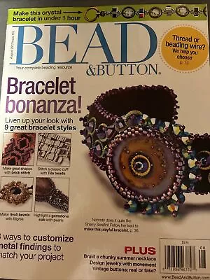 Bead & Button Magazine August  2012 Issue 110 • $9.99