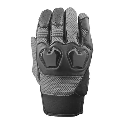 Speed And Strength Moment Of Truth Men's Textile/Leather Motorcycle Gloves Gray • $59.95