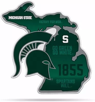 Michigan State Spartans Pennant State Shape 18 Inch Soft Felt University Of • $15.79