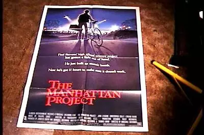 Manhattan Project Orig Movie Poster 1986 Sci Fi Exploitation • $24.99