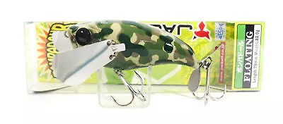 Jackall Pompadour Floating Topwater Lure Army Green Camouflage (6364) • $45.98