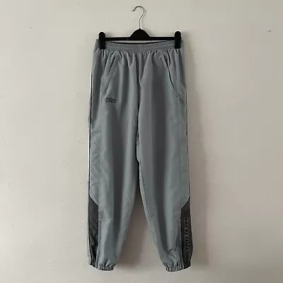 VINTAGE UMBRO TRACKSUIT BOTTOMS - L - GREY - RETRO Y2K 00s JOGGERS • £19.99