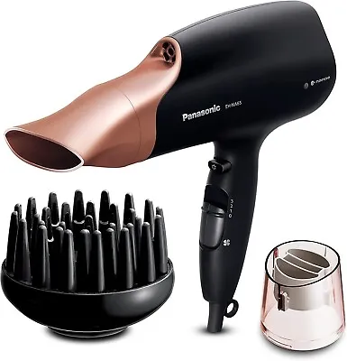 Panasonic Nanoe Hair Dryer With Diffuser Quick Dry & Styling Nozzle EH-NA65CN895 • £73.99