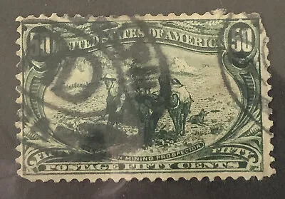 $212.48 • Buy 1898 Us 50c Stamp #291 Trans-mississippi Exposition