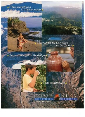 $9.45 • Buy 1998 Costa Rica Tourism Vacation Tropical Vintage Print Advertisement