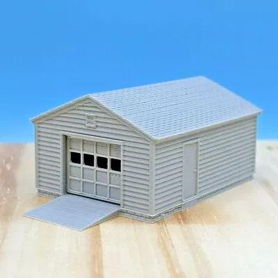 Z-Scale - Single Car Garage - 1:220 Scale Building  • $8.99