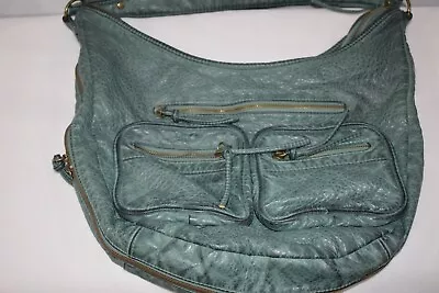 MOSSIMO Supply Co.Green Faux Medium Leather Shoulder Bag • $16.99