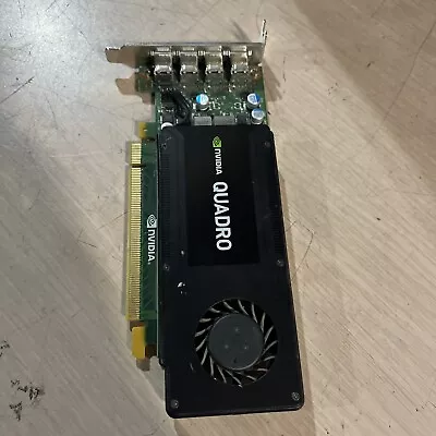 NVIDIA QUADRO K1200 699-5G200-0500-010 4GB GDDR5 4xMINI DP VIDEO CARD • $39.95