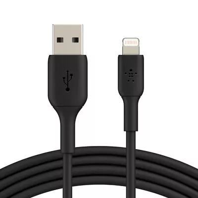 Belkin 2m Lightning MFI-Certified USB-A Data Charging Cable For Apple IPhone BK • $32