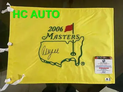 Phil Mickelson Signed 2006 Masters Flag- Global Coa. * British Open * Pga • $379.99