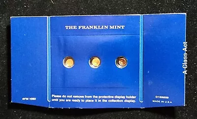 1980 Miniature Coin Franklin Mint 3pc Set. See Photos. Our T7602 • $10