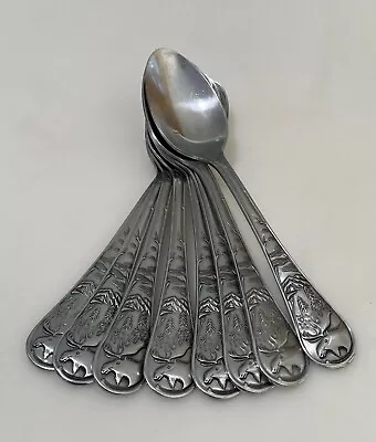 Cambridge MOOSE 8 Soup Spoons (8 ) Stainless Flatware • $45