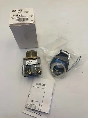 Allen Bradley 800t-h2d1 Selector Switch 2 Position Maintained 1 No Series T Nib • $49.99