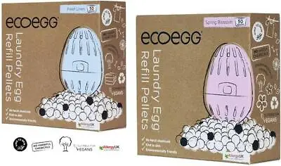 Ecoegg Laundry Egg Refill 50 Washes - Fresh Linen Spring Blossom • £7.95