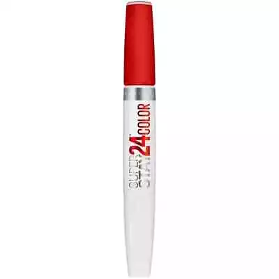 Maybelline SuperStay 24 2-Step Liquid Lipstick 035 Keep It Red • $9.99