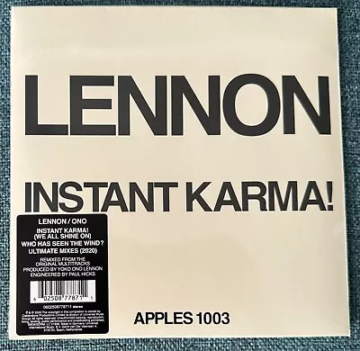 John Lennon/yoko Ono/plastic Ono Band - Instant Karma! (sealed 7 ) • £9.99