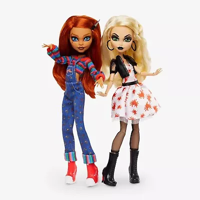 Monster High Skullector Chucky And Tiffany Doll 2-Pack Ships Now! • $99.95
