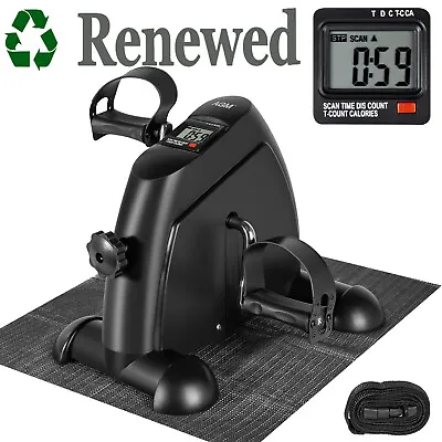 [Preloved] Mini Exercise Bike Pedal Exerciser With LCD Screen Display Under Desk • $27.99