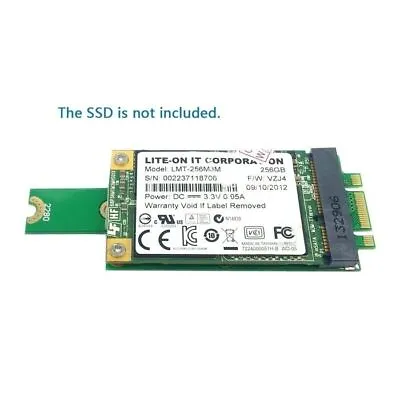 NEW M.2 NGFF PCI-E 2 LANE  To 50mm Mini-PCIE MSATA 18+8 SSD Hard Disk PCBA • $6.36
