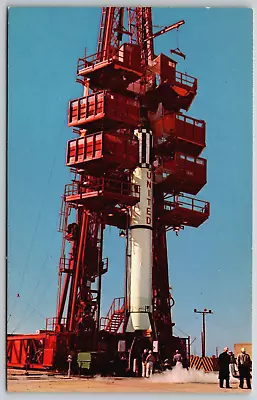 Vintage Postcard - Mercury-Redstone - NASA - Project Mercury - Cape Canaveral FL • $3.75