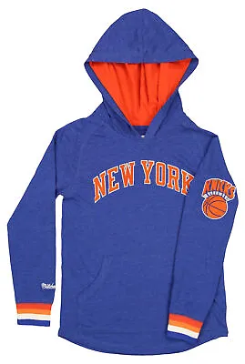 Mitchell & Ness NBA Youth (8-20) New York Knicks Lightweight Hoodie • $44