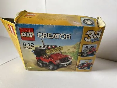 LEGO CREATOR 3in1 DESERT RACERS 31040 FACTORY SEALED Unopened Box Damaged • $14.95