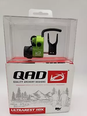 QAD Arrow Rest Green UltraRest HDX Drop Away Left Hand W/Free DVD #03535 • $150