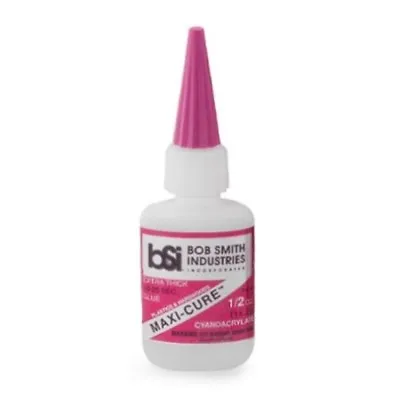 Maxi-Cure Extra Thick CA Glue 1/2 Oz HOBBY MODELING ACCESSORY BSI 111 • $4.55