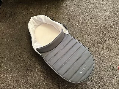 ICandy Peach 7 2nd Carrycot Fabric - Dark Grey • £80