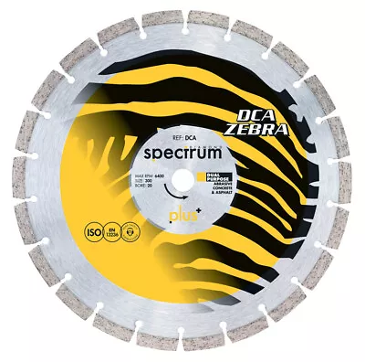£22.29 • Buy Spectrum DCA Diamond Blade Premium Abrasive General Purpose Ox Tools All Sizes