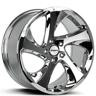 18x8.5  SHIFT WHEELS STRUT CHROME RIMS (S13) • $1019