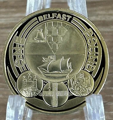 2010 £1 Belfast City Proof One Pound Coin Taken From Royal Mint Proof Set • £8.97
