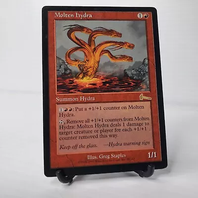 Molten Hydra Urza's Legacy MTG Red Rare MAGIC THE GATHERING 85/143 Creature CARD • $1.75