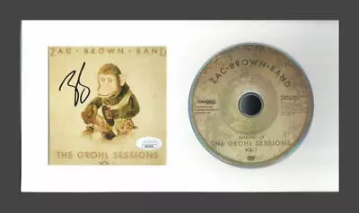Zac Brown Signed Autograph Grohl Sessions Framed Cd Display - Ready To Hang! Jsa • $799.95