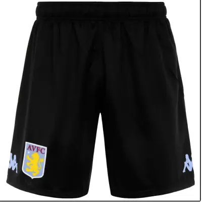 £5.59 • Buy Aston Villa Shorts Infant's (Size 18Mths) Kappa Away Shorts - Black - New