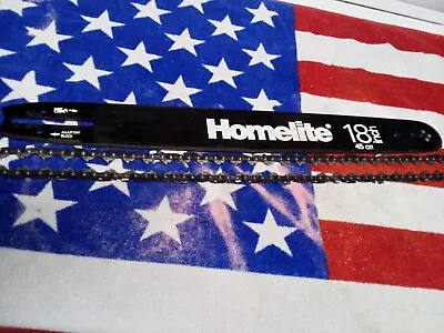 Homelite 23AV 20 Powerstroke 3318c 4218c Z3850 3300 18  Chainsaw Bar & Chain • $27.95