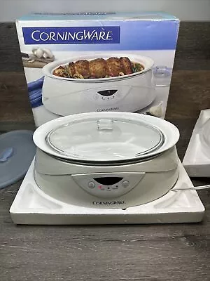 CorningWare SC-40 PL Electric 4 Quart Digital Programmable Crock Pot Slow Cooker • $149