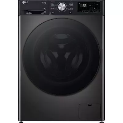 LG F4Y711BBTN1 11Kg Washing Machine Black Metallic 1400 RPM A Rated • £769