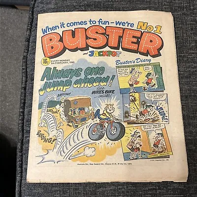 £3.50 • Buy Buster Comic - 5 February 1983