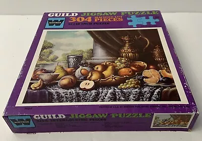 304 Piece Vintage Guild Jigsaw Puzzle - Complete! “ Fruit”. 14 X 18. Series 167. • $14.99