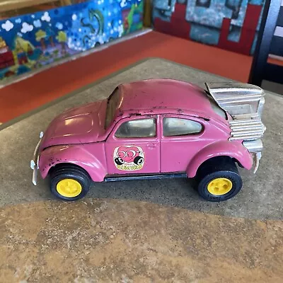 Vintage Tonka Volkswagen Beetle Bug Car Plum Wild #52680 8.5” 1960’s • $22