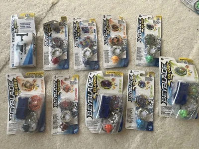 £10.50 • Buy Beyblades Burst Bundle Brand New X 9 Plus Launcher