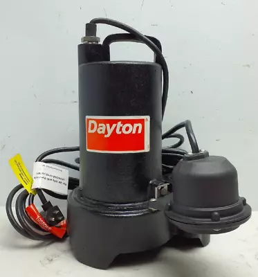 Dayton 3BB80 3/4 HP 1-1/2  F Submersible Sump Pump 120V Ac Diaphragm • $139