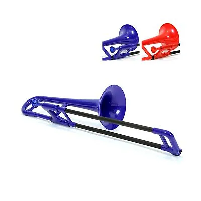 PInstrument Plastic Kids PBone Mini Trombone - Mouthpiece And Carrying Bag- E... • $167.53